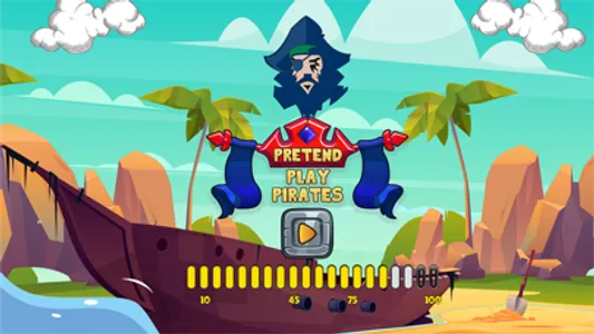 Pretend My Pirates Island Game screenshot 0