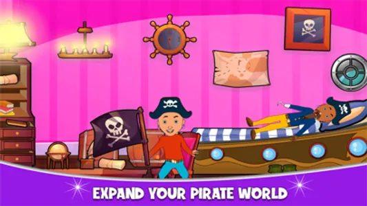 Pretend My Pirates Island Game screenshot 1