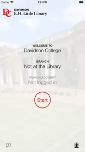 Davidson College Self Checkout screenshot 0