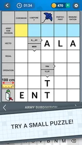 Solo Wordgrams Daily Crossword screenshot 3