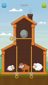 Hero Sheep-Pin Pull Save Sheep screenshot 0