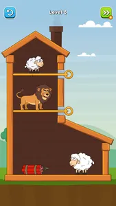 Hero Sheep-Pin Pull Save Sheep screenshot 3