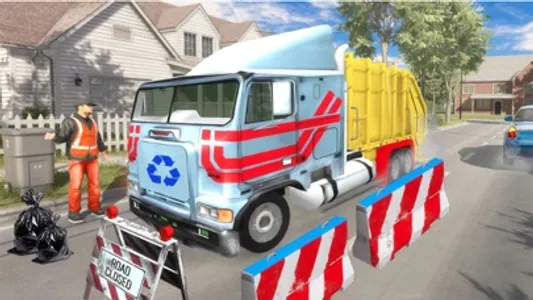 Trash Truck Driving Game screenshot 0