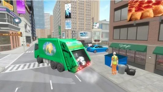 Trash Truck Driving Game screenshot 1