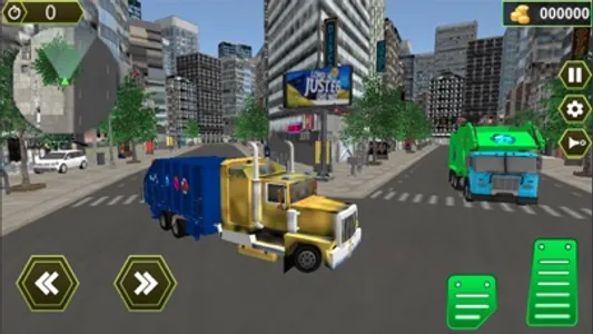 Trash Truck Driving Game screenshot 2