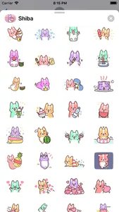 Shiba Dog Stickers pack screenshot 2