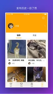 真命天喵-宠物领养送养信息平台 screenshot 2