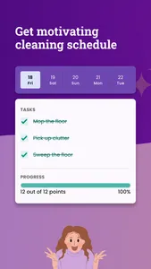 Housy: House Cleaning Schedule screenshot 1