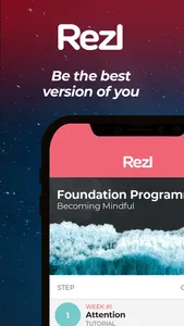 Rezl: Mindfulness & Resilience screenshot 0