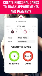 Personal Trainer: CRM, Planner screenshot 2