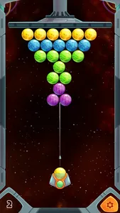 Bubble Shooter Planets screenshot 2