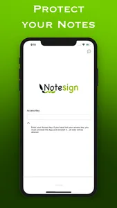 Notesign screenshot 0