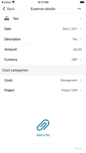 Unit4 Expenses for ERPx screenshot 2