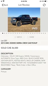 Weaver Auctions screenshot 2