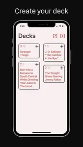 Decks! screenshot 0