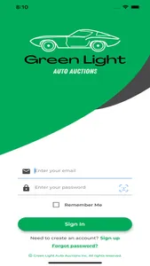 Green Light Auctions screenshot 1