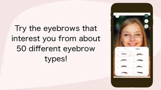 BrowStudio - Eyebrow Editor screenshot 1