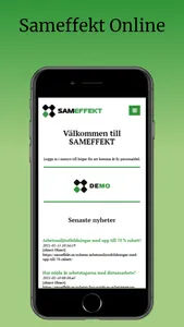 Sameffekt Online screenshot 0