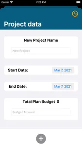 Project Budget Management screenshot 1