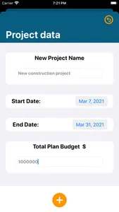 Project Budget Management screenshot 2