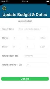 Project Budget Management screenshot 5