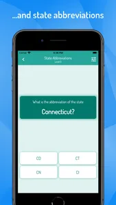 Quiz USA - States and Cities screenshot 4