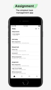 Assignment app screenshot 0