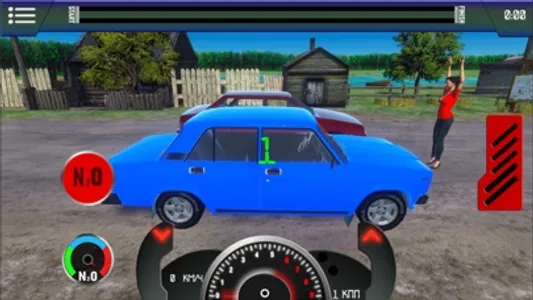 Russian Car - Drag Racing screenshot 0