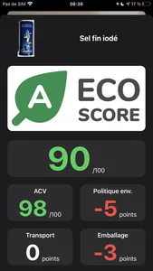 Eco-Score - Product scanner screenshot 0