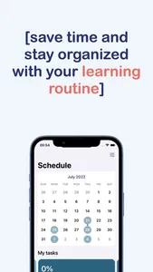 Study Planner: Schedule & task screenshot 1