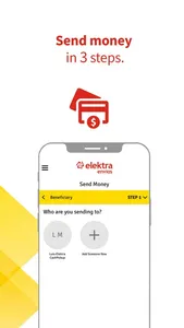 Elektra Money Transfer screenshot 1