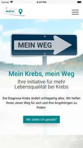 MKMW - Mein Krebs, mein Weg screenshot 0