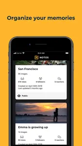 Notos: Photo travel diaries screenshot 3