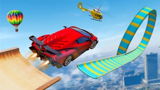 Extreme Car Stunts Race Game screenshot 1