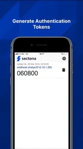 Sectona Authenticator screenshot 1