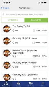 FCP Hoops Tournaments screenshot 1