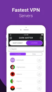 DarkMatter VPN screenshot 2