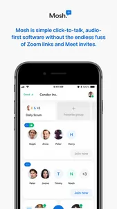 Mosh - Calling & Meeting screenshot 0