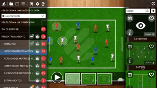 T-manager: tactical board screenshot 1