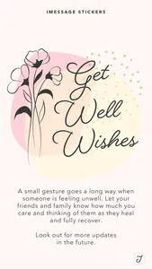 Lovely Get Well Wishes screenshot 0