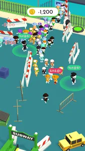 Crowd Flow 3D screenshot 1