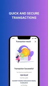 RuufPay Swap Pay Crypto Wallet screenshot 2