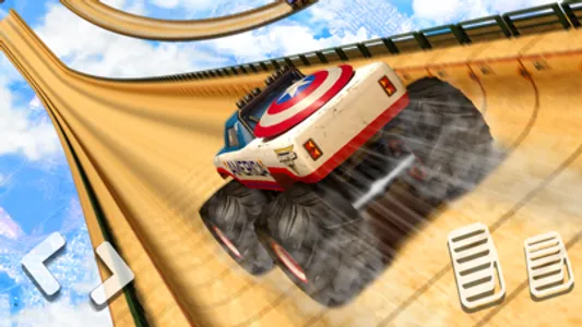 Monster Trucks Mega Ramps Hero screenshot 1