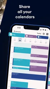 Cupla: Couples Shared Calendar screenshot 1