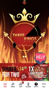 Three Kings Pizza Royal screenshot 4