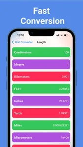 Unit conversion Convert units screenshot 2