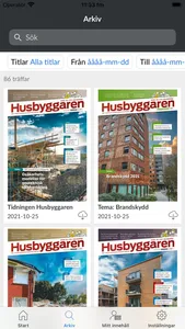 Tidningen Husbyggaren screenshot 1