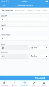 Construction Calculato‪r CCalc screenshot 2