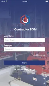 Contractor BOM screenshot 0