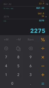 Calculator screenshot 1